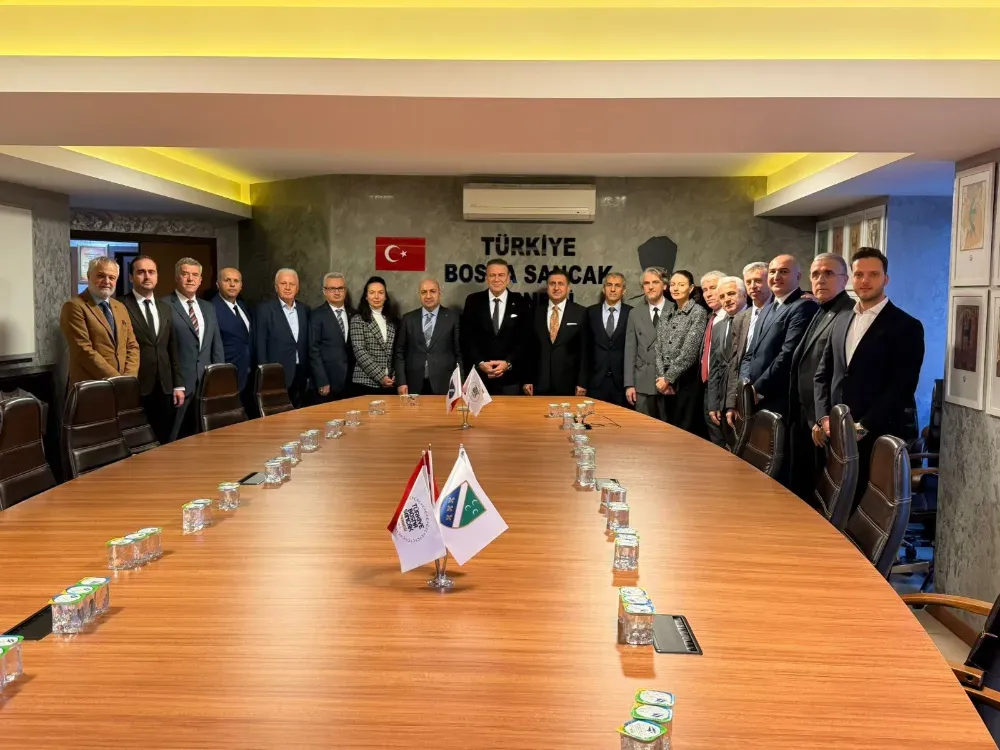 BOSNA SANCAK DERNEĞİ, KAYMAKAM VE MİLLİ EĞİTİM YÖNETİMİNİ AĞIRLADI