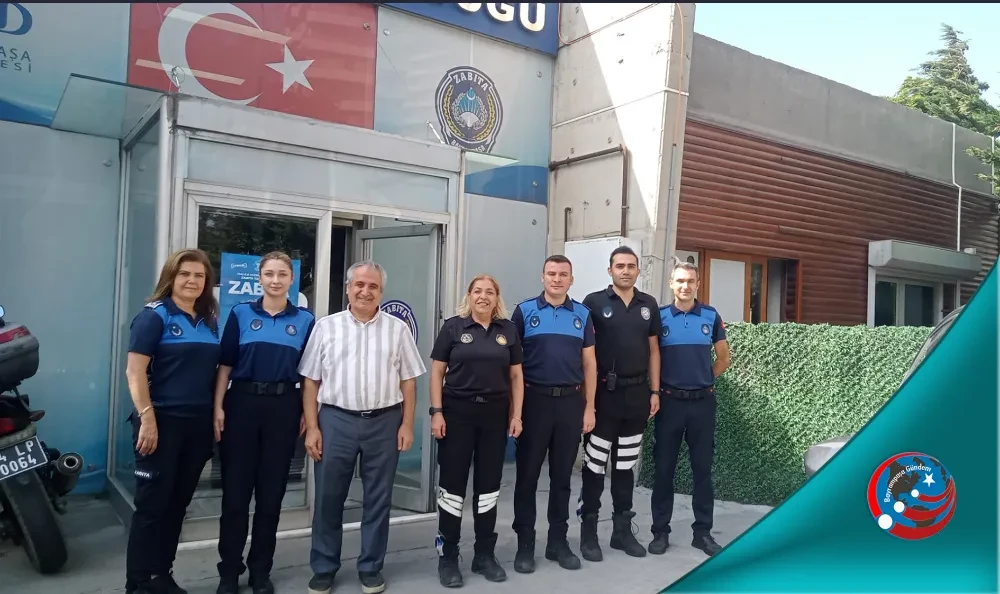  GAZETEMİZDEN ZABITA MÜDÜRLÜĞÜNE ANLAMLI ZİYARET